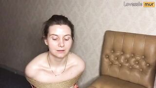 A hot homemade video with a tightly tied up beauty by Lovessie Mur