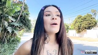 Her sweet pussy did not resist, and she groaned with pleasure
