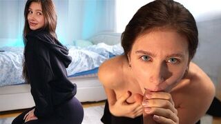 He called her to his house after training and treated her to some cock