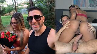 Picked up a stunning Brazilian beauty and enjoyed intense, rough sex in the park