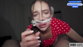 You are my slave today, get used to it. Rough sex and submission await