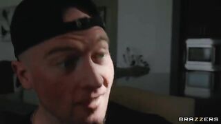 The guy's dick is busy, but I'll fuck your mouth with hand