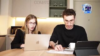 A secretary should take care of the penis of her boss