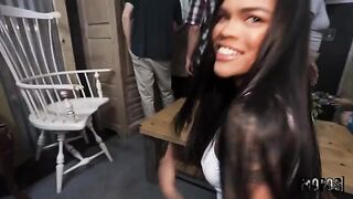 The cutie puts on a show, proving she's got talent