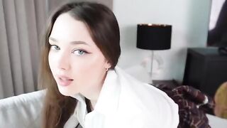 Babysitter gets her mouth full of cum in a hot scene