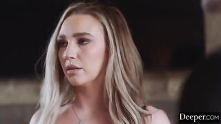 One sucked, the other cummed on her partner