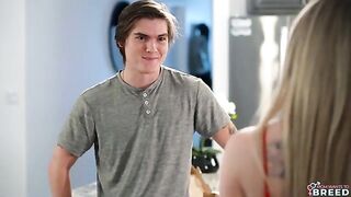 He just had to stick his cock into it