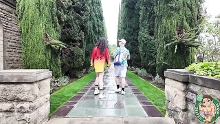 Iranian girl has sex after visiting historical places