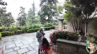Iranian girl has sex after visiting historical places