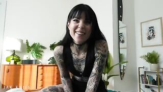The best vibrator commercial with a hot tattooed girl ever