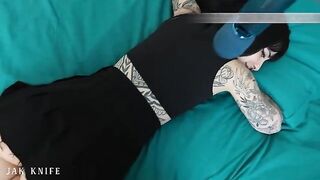 The best vibrator commercial with a hot tattooed girl ever