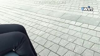 The guy demonstrates his cock to the camera in a steamy session
