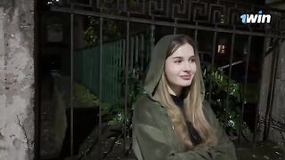 A girl claims she caught a robber by his dick in a daring setup