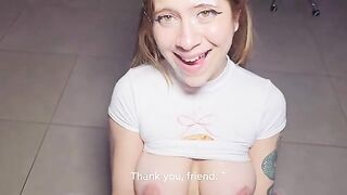 She was waiting for a strong orgasm, and she got it