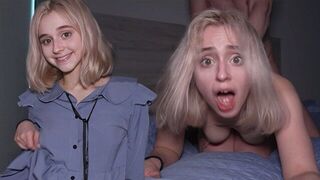 You will learn to be submissive with a hot blonde in missionary pose