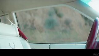 Sex should be not only passionate but also exciting. Watch how the red-haired beauty rides on the cock