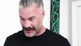 The mouth of the truce - a blowjob scene with two guys and a girl