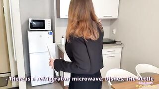 The hot real estate agent got fucked for a completed transaction