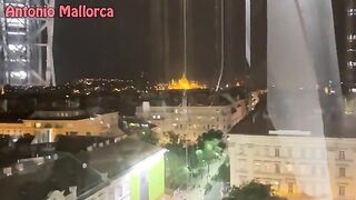 The couple has no shame and fucks publicly on camera