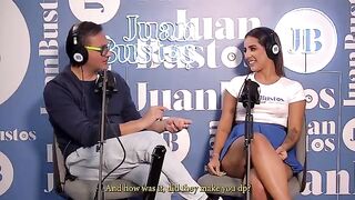 Natalia Garcia asks for a hamburger and delivers intense action in a popular podcast feature