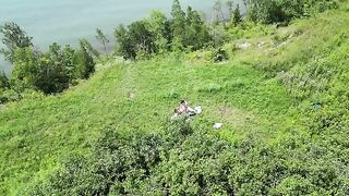 Instead of a picnic, they got a hot wife sex