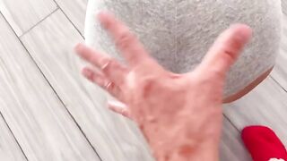 A woman has an anal experience with her lover