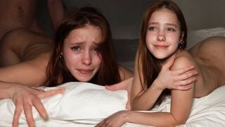 Redhead teen brought to tears of joy during hard sex