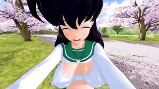 The hottest sex is waiting for you with the passionate Kagome!