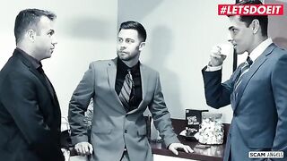 Karma Rx and Valentina Nappi seduce their boss and get fucked in his office