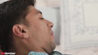 A man with one cock brought happiness to the brunette girl
