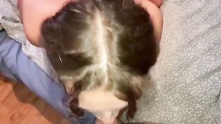 The guy prepared his cock for a long sex session with a stunning woman