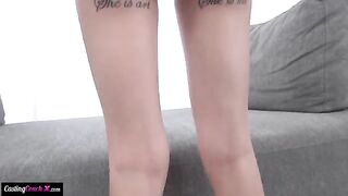 She’s not afraid of anything, no matter how hard you fuck her