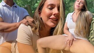 A guy found a hot girl in the jungle and had great sex with her