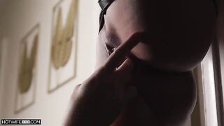 Any cock is good for Asian pussy in doggy style position
