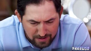 Today the man determines where the brunette will be fucked
