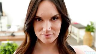 The guy satisfied the sexual desires of his stepmom on the couch