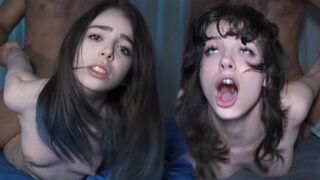 Babe showed that friendship is not an obstacle to fucking with boys