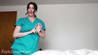 A woman requested to be splashed with cum - that's what happened
