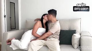 A passionate woman gets her pussy full of cum in a steamy scene