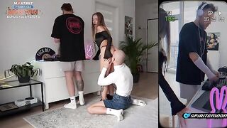 The girl loves her husband but fucks a more passionate partner