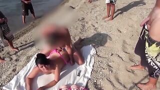I spread out the towel, and you unbuttoned your pants—logical