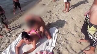 I spread out the towel, and you unbuttoned your pants—logical