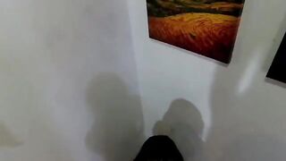 Babe fucked in ass after showing her huge ass
