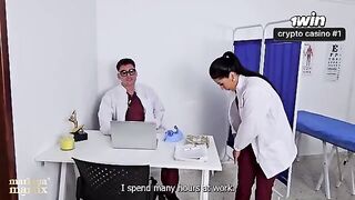 The best threesome sex with two sexy Latin girls