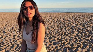 An empty beach isn't the best spot for intimacy