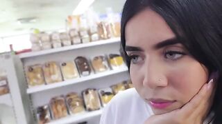 A young girl with a big ass gets fucked in public hard