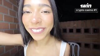 A sexy brunette has anal sex without lubricant, but with a lot of passion