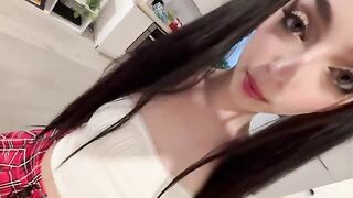 Scarlett Rosewood gets banged after school by stepdad