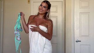 She gets horny from time to time and starts teasing like a candy