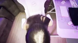 A cute girl agreed to have sex for money, being fucked in POV
